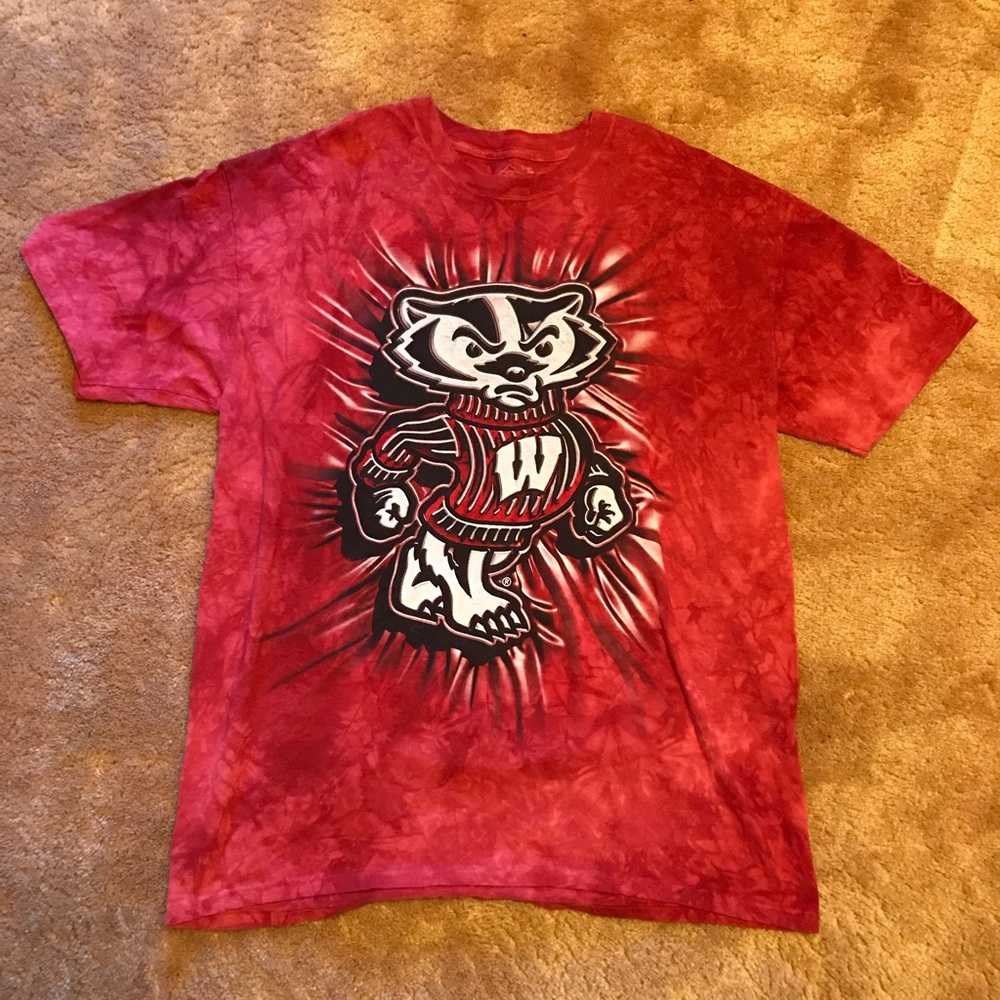 Wisconsin Tie Dye Tee